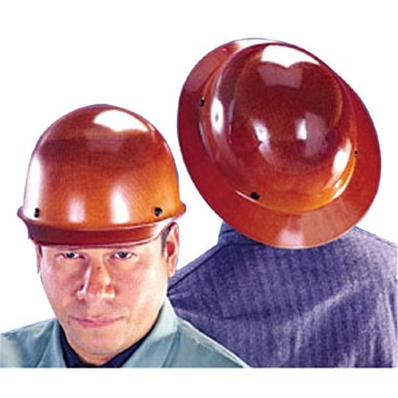 Type K Skull Hat with Lamp - Natural Tan Standard Size Group 6 1/2 - 8