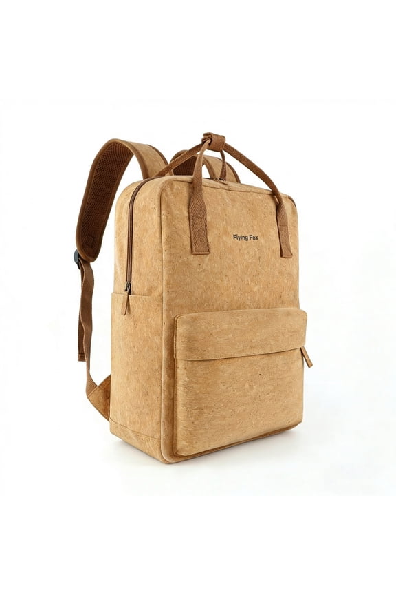 Wood Grain Design 16-inch Laptop Backpack for Men and Women Lightweight Dual-Shoulder Travel Backpack Ideal for Work and College Top Handle for Easy Carry