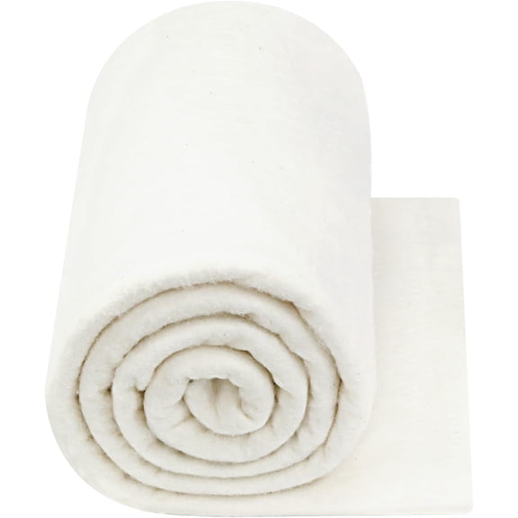 Natural Cotton Quilt Batting 47x59 Inches, Light Weight Purely Natural Batting for Quilting, All Season Breathable Cotton Batting for Quilts, Craft Projects, Wearable Arts, 1.2oz per Square Yard