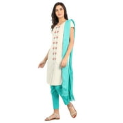 Natural Cotton Straight Kurta-Medium