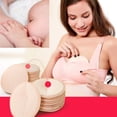 thumbnail image 1 of Natural Cotton Washable Nursing Pads, 4 ct, 1 of 8