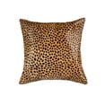 thumbnail image 1 of Natural Cowhide Pillow 12x20 Inches Cheetah Torino Togo Design, 1 of 5