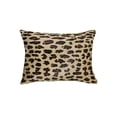 thumbnail image 1 of Natural Cowhide Pillow 12x20 Inches Cheetah Torino Togo Design, 1 of 2