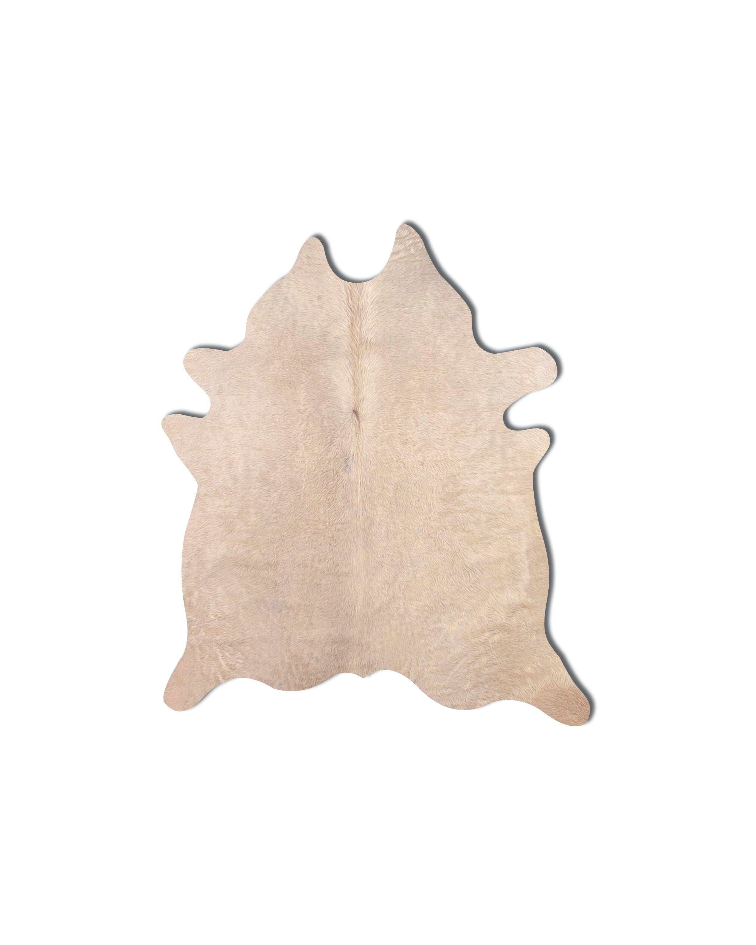 Natural Tufted Handmade Cowhide Rug 5' x 7'