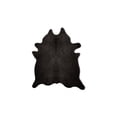 thumbnail image 1 of Natural Geneva Cowhide Rug | Black | 5'x7', 1 of 6