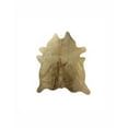 thumbnail image 1 of Natural Geneva Cowhide Rug | Gold | 5'x7', 1 of 4