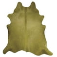 thumbnail image 1 of Natural Geneva Cowhide Rug | Lime | 5'x7', 1 of 4