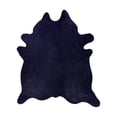 thumbnail image 1 of Natural Cowhide Rug Midnight 1-Piece Handmade Brazilian Quality, 1 of 5