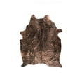 thumbnail image 1 of Natural Scotland Cowhide Rug | Chocolate & copper | 6'x7', 1 of 3
