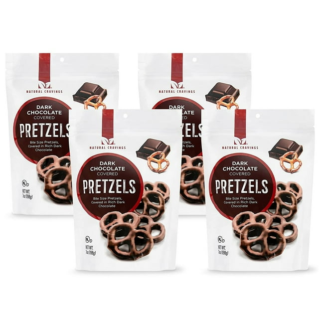 Natural Cravings Crunchy Pretzel Sticks Tasty Pretzels Snack Pack, 7 Oz