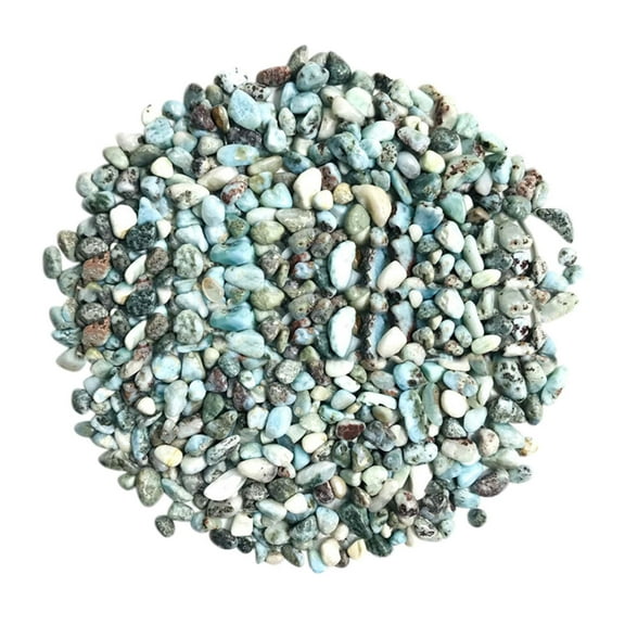 Natural Crushed Green Stone Pebbles for Plant Pot Top Dressing, Bonsai Drainage Layer, Fairy Garden Mulch, Terrarium & Aquarium Accent, 1 Pack of 100G Stones