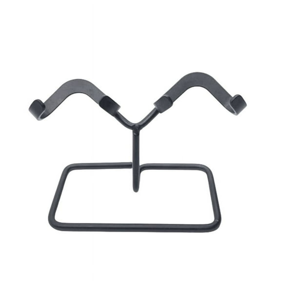 Natural Crystal Heart Stone Mine Stand Holder Cluster Fossil Specimen Storage Display Rack Base Brackets Black