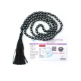 thumbnail image 1 of Natural Crystal Hematite mala Natural Crystal Stone 6 mm 108 Beads Jap Mala, 1 of 1