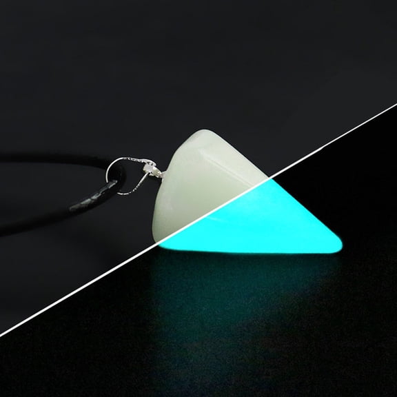 Natural Crystal Luminous Stone Hexagonal Column Hexagonal 14 X 30 Mm Hexagonal Luminous Crystal, Household Stones