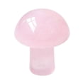 thumbnail image 1 of Natural Crystal Mushroom Shape Mini Small Semi Precious Stones Agate Rose Quartz Amethyst For Home Decor Fish Tank Flower Pot Diy Craft, 1 of 6