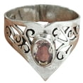 thumbnail image 1 of Natural Crystal Quartz Women Ring, Pure 925 Sterling Silver Ring, Ultimate Ring, Healing Gemstone Ring, Statement Ring, Pinky Ring, Adorable Ring, Wedding Gift Ring For Women (Crystal Quartz, 7), 1 of 5