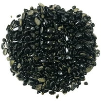 Natural Crystal Small Grain, Polished Gravel Decorative, Crushed Chips Tumbled Polished Stones Assorted Irregular Shaped Decorative Rocks, River Rocks for Indoor Plants, Vases, Planters