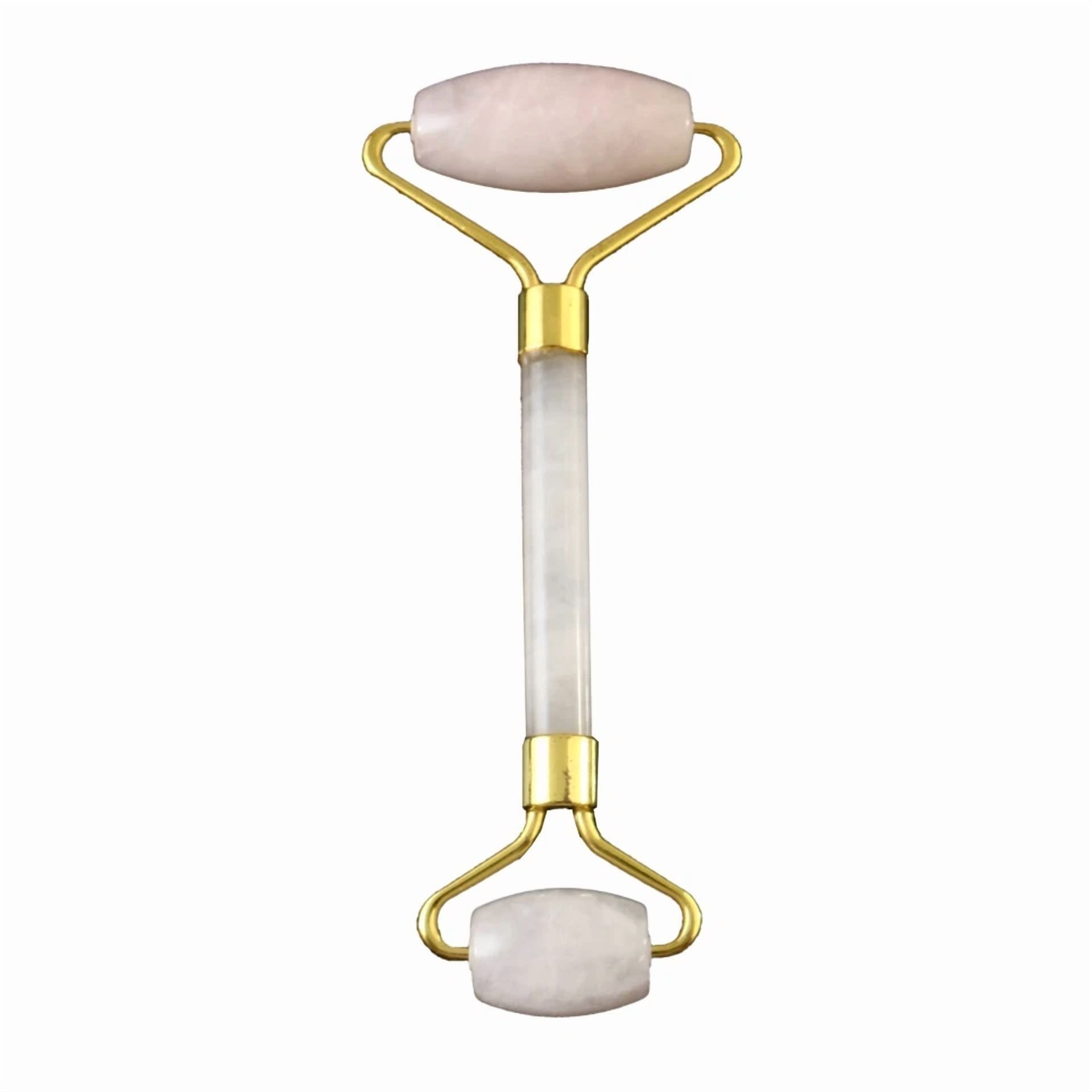 Natural Crystal Stone Face Roller & Facial Massager for Under-Eye Care – Soothes & Refreshes Skin