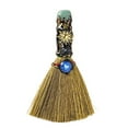 thumbnail image 1 of Natural Crystal Stone Twelve Constellation Handmade,Witch Broom Halloween Crystal Witch Wiccan Altar Broom,Ritual Magic Ceremonial Decor, 1 of 2
