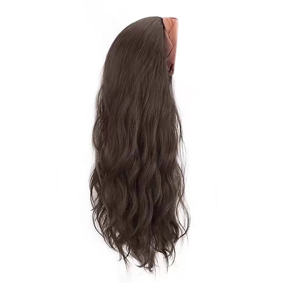 Natural Curly Hair Wigs Headband for Formal Party Curly Wigs Curly Wigs Hair Extensions Hairhoop for Women Hair Styling Tool