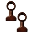 thumbnail image 1 of Natural Curtain Rod Brackets – Sturdy Wooden Curtain Rod Holders For 1.4 2PCS, 1 of 5
