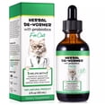 thumbnail image 1 of Natural DeWormer Drops for Cats – 60 ML with Probiotics for Immunity & Digestion, 1 of 3