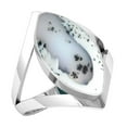 thumbnail image 1 of Natural Dendrite Opal Women Jewelry 925 Sterling Silver Ring, 1 of 10