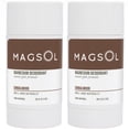 thumbnail image 1 of Natural Deodorant for Men - Aluminum Free Deodorant - Baking Soda Free - Magnesium Deodorant - Sandalwood (2 Pack) by MAGSOL Organics, 1 of 7