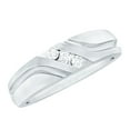 thumbnail image 1 of Natural Diamond Wide Band Ring for Men, Channel Set Wedding Band (HI-SI Grade), 14K White Gold, US 6.50, 1 of 8