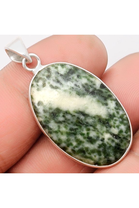 Natural Dioptase 925 Sterling Silver Pendant Jewelry P-1001 SDP108486