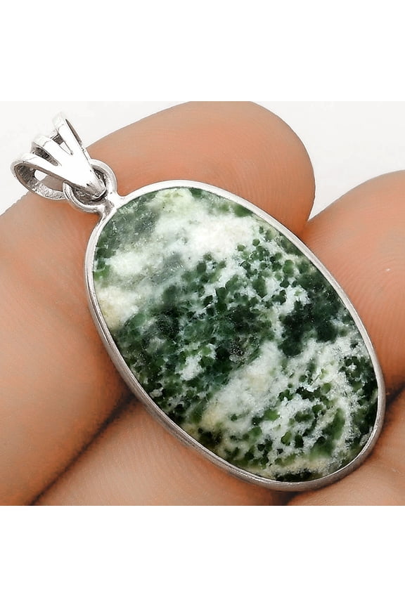 Natural Dioptase 925 Sterling Silver Pendant Jewelry P-1001 SDP122842