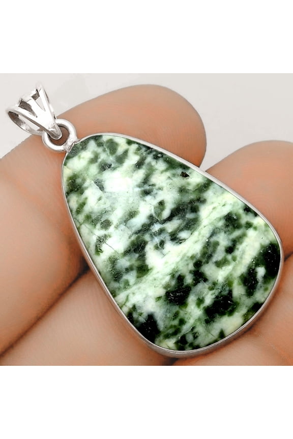 Natural Dioptase 925 Sterling Silver Pendant Jewelry P-1001 SDP122910