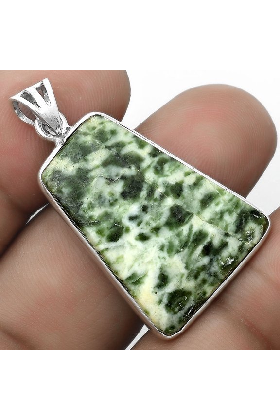 Natural Dioptase 925 Sterling Silver Pendant Jewelry P-1001 SDP123016