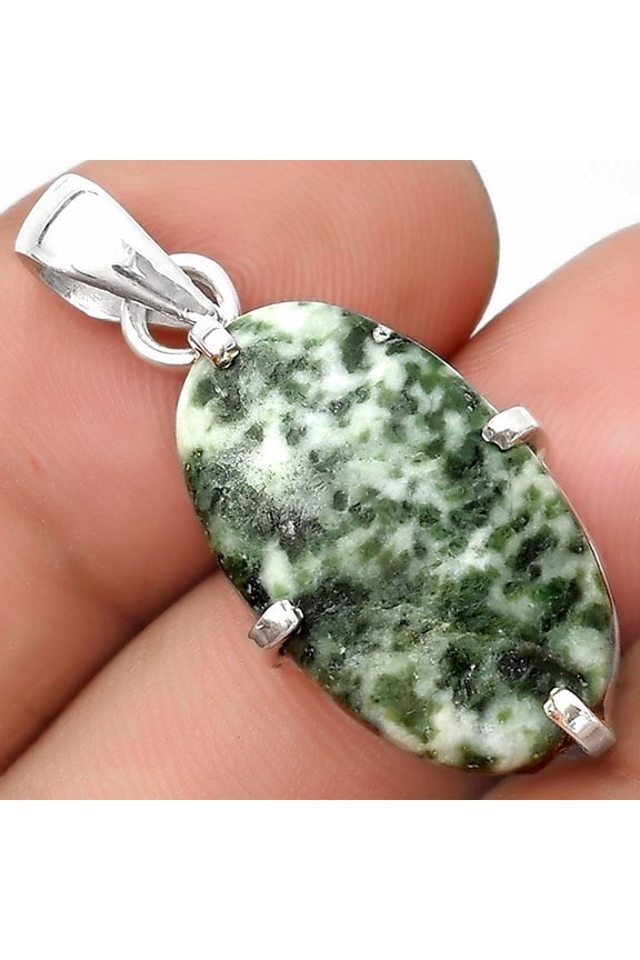 Natural Dioptase 925 Sterling Silver Pendant Jewelry P-1013 SDP126141