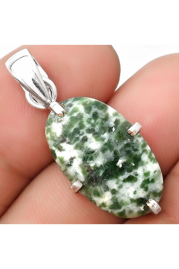 Natural Dioptase 925 Sterling Silver Pendant Jewelry P-1013 SDP126143