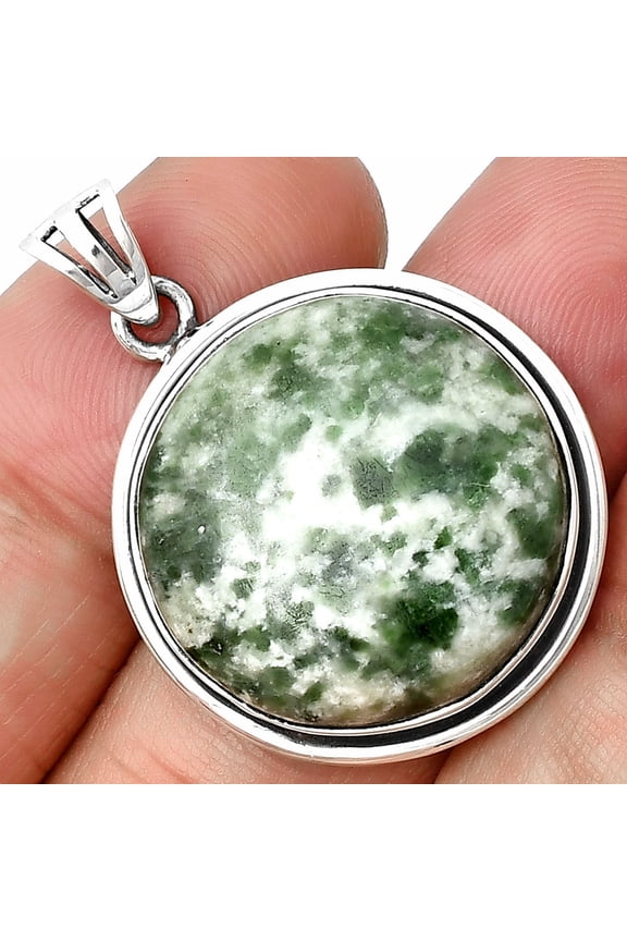 Natural Dioptase 925 Sterling Silver Pendant Jewelry P-1050 SDP138853