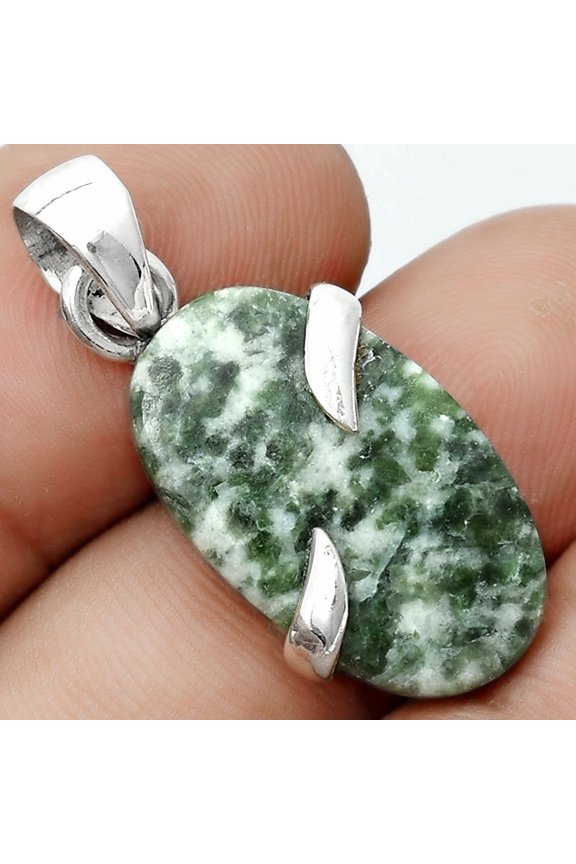 Natural Dioptase 925 Sterling Silver Pendant Jewelry P-1560 SDP123868