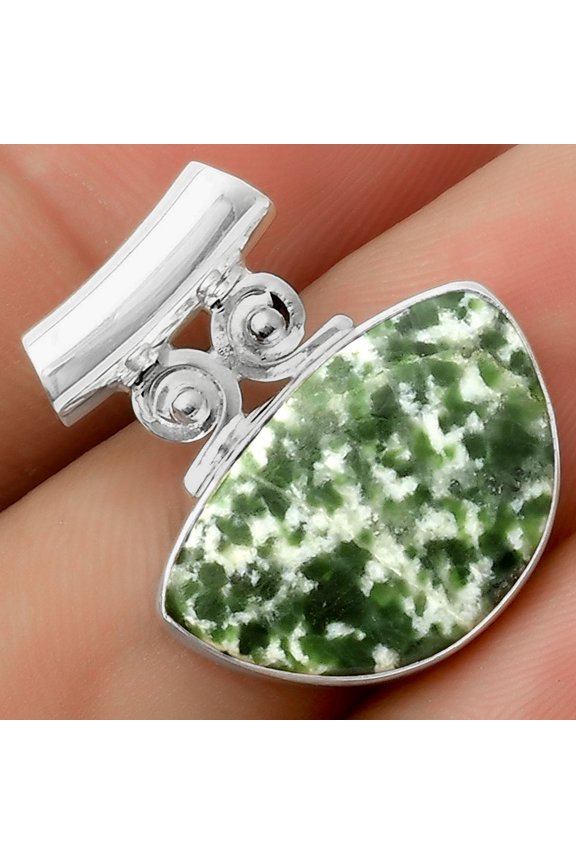 Natural Dioptase 925 Sterling Silver Pendant Jewelry P-1597 SDP117536