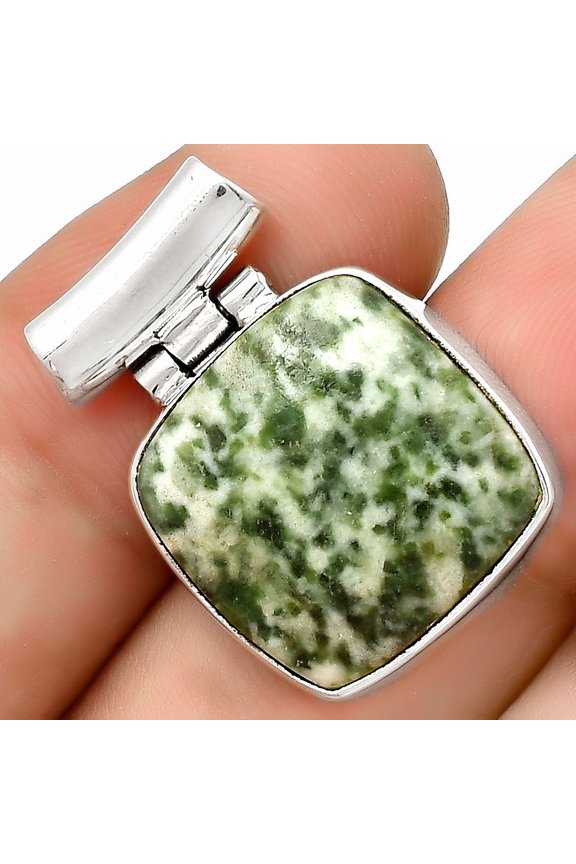 Natural Dioptase 925 Sterling Silver Pendant Jewelry P-1621 SDP126688