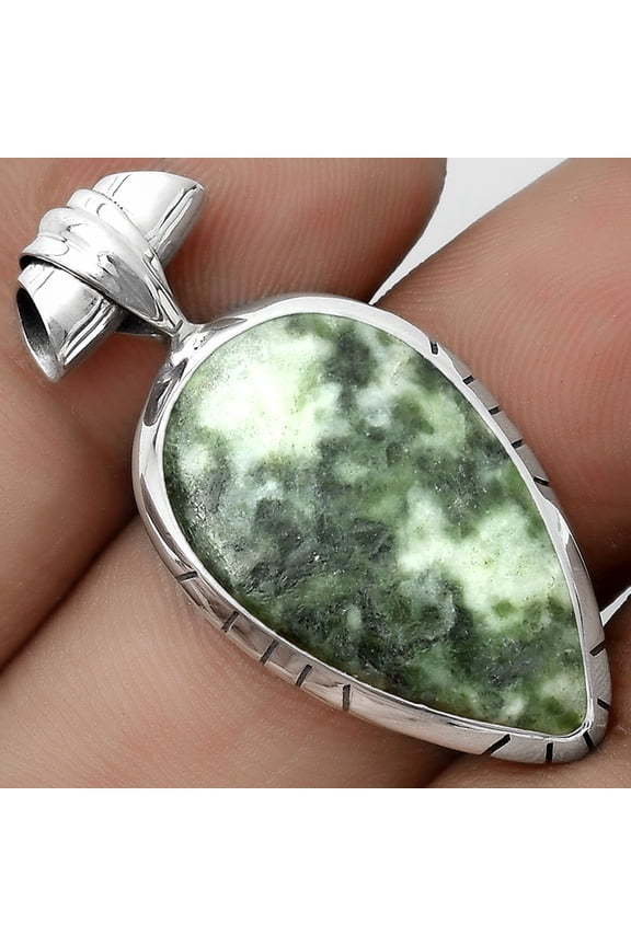 Natural Dioptase 925 Sterling Silver Pendant Jewelry P-1667 SDP121661