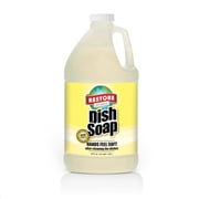 Restore Naturals Non Toxic Liquid Dish Soap - 64 Fl Oz - Plant Based | Biodegradable | Gentle Formula | Cruelty Free | Made in the USA - 1 Bottle