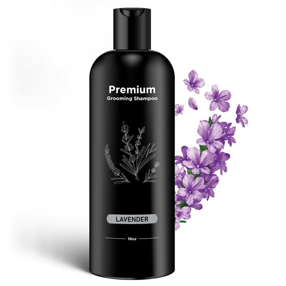 Natural Dog Shampoo for Itchy and Sensitive Skin (Lavender)