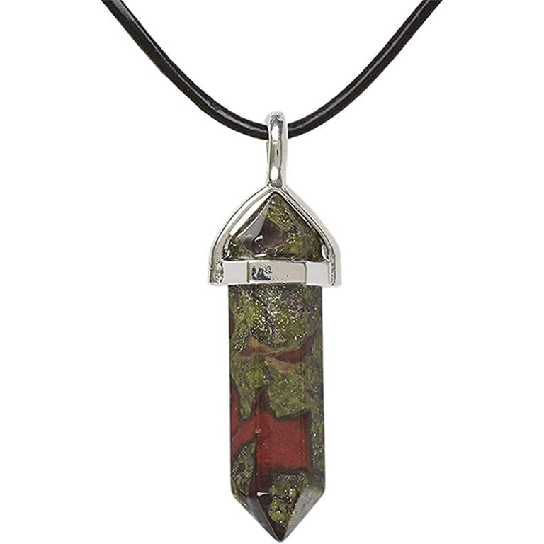 Dragon blood jasper pendant discount