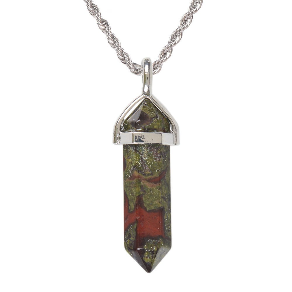 Dragons blood natural deals stone necklace