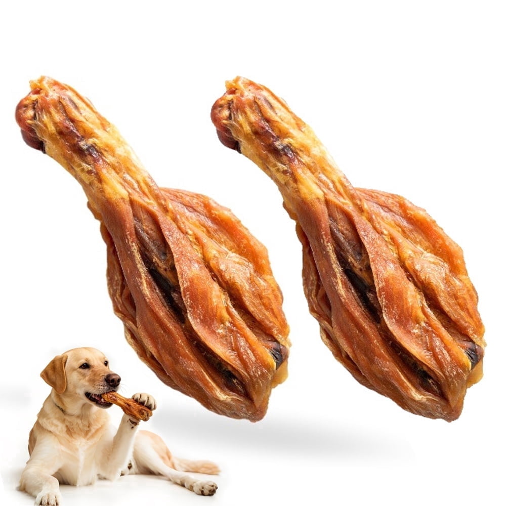 All Natural Dried Chicken Leg Dog Treats for Small, Medium, & Large Dog - No Artificial Flavors, Healthy, High Protein Make the Perfect Positive-Reward Training Treats for Dogs.8pc