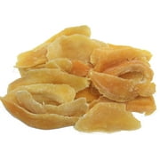 Natural Dried Mango Slices by Its Delish, 1 lb Bulk Candied Dried Fruit Low Sugar & No Color Added