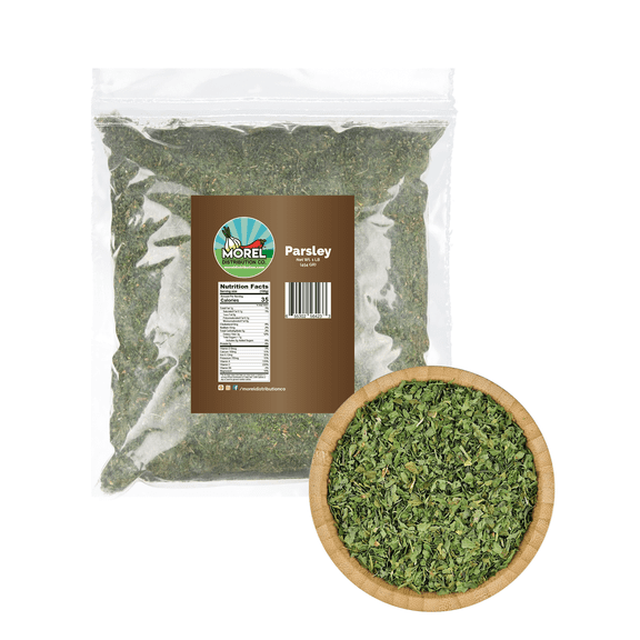 Natural Dried Parsley Flakes, Perejil Seco: 1 lb.