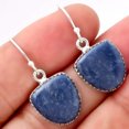 thumbnail image 1 of Natural Dumortierite Quartz 925 Sterling Silver Earrings Jewelry SDE52830, 1 of 5