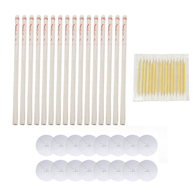 Natural Ear Candles For Cleaning Blocked Ears 16 Pieces Earwax Remover Beeswax