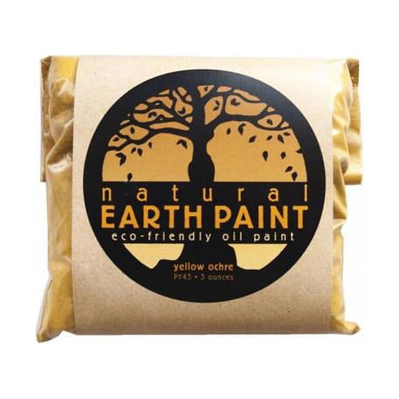 Natural Earth Paint Earth & Mineral Pigments, Yellow Ochre, 1 lb
